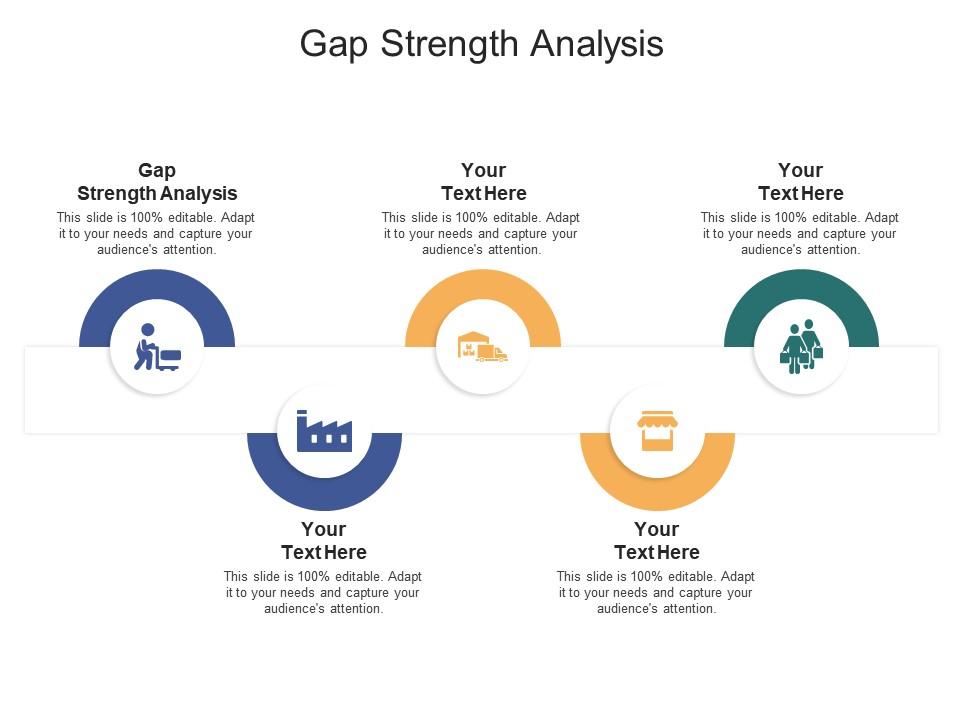 Gap strength analysis ppt powerpoint presentation infographic template icon cpb Slide01