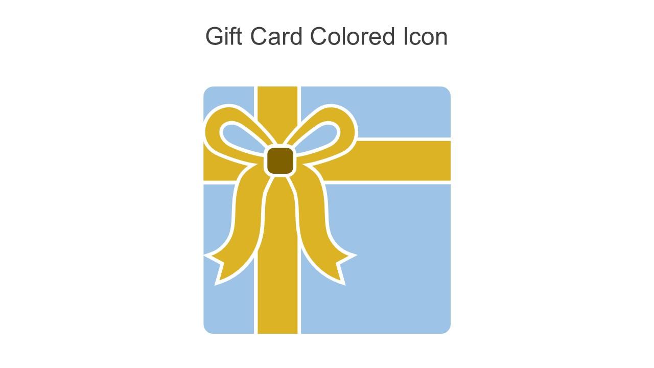 Gift Card Colored Icon In Powerpoint Pptx Png And Editable Eps Format Slide01