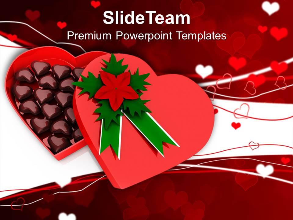 Gift full of choclates occassion powerpoint templates ppt themes and graphics 0213 Slide01