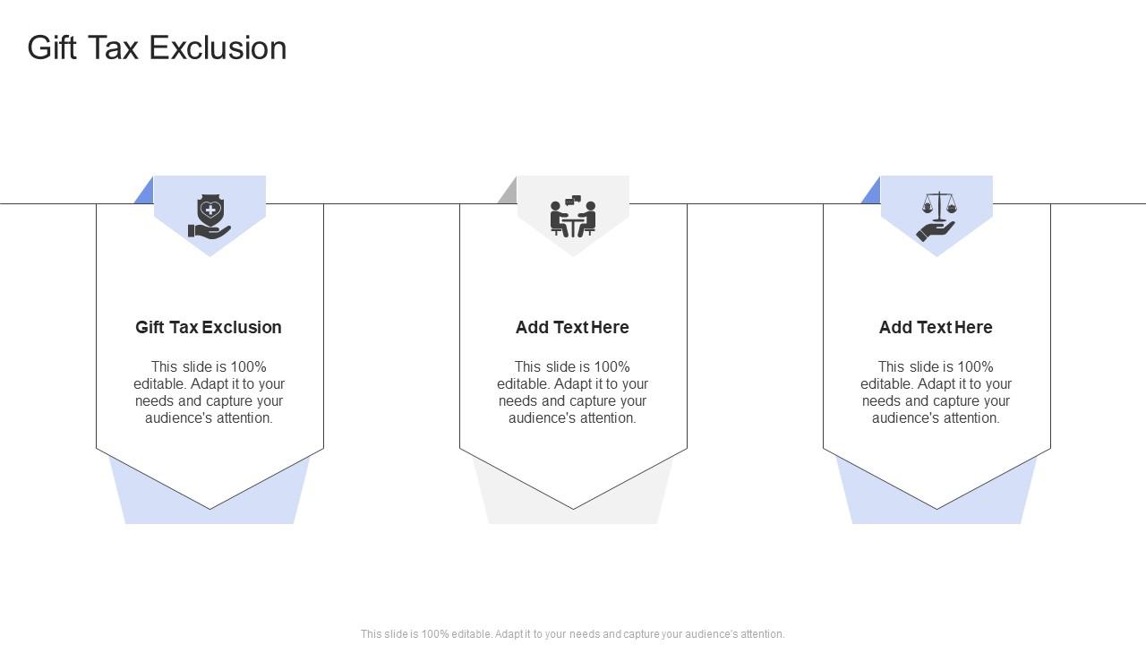 Gift Tax Exclusion In Powerpoint And Google Slides Cpb
