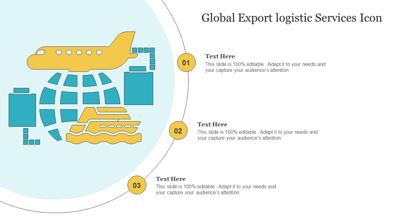 Global Export Logistic Services Icon Slide01