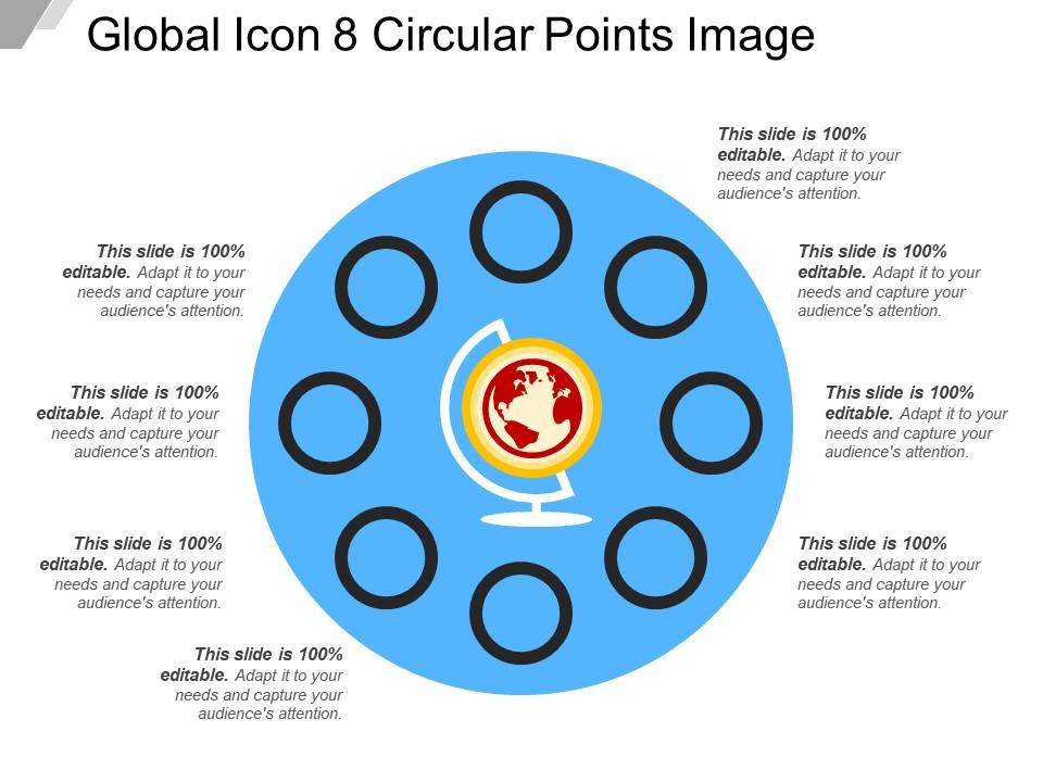 Global icon 8 circular points image Slide01