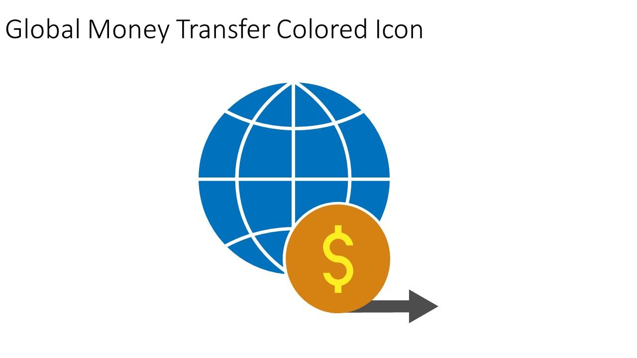 Global Money Transfer Colored Icon In Powerpoint Pptx Png And Editable Eps Format Slide01