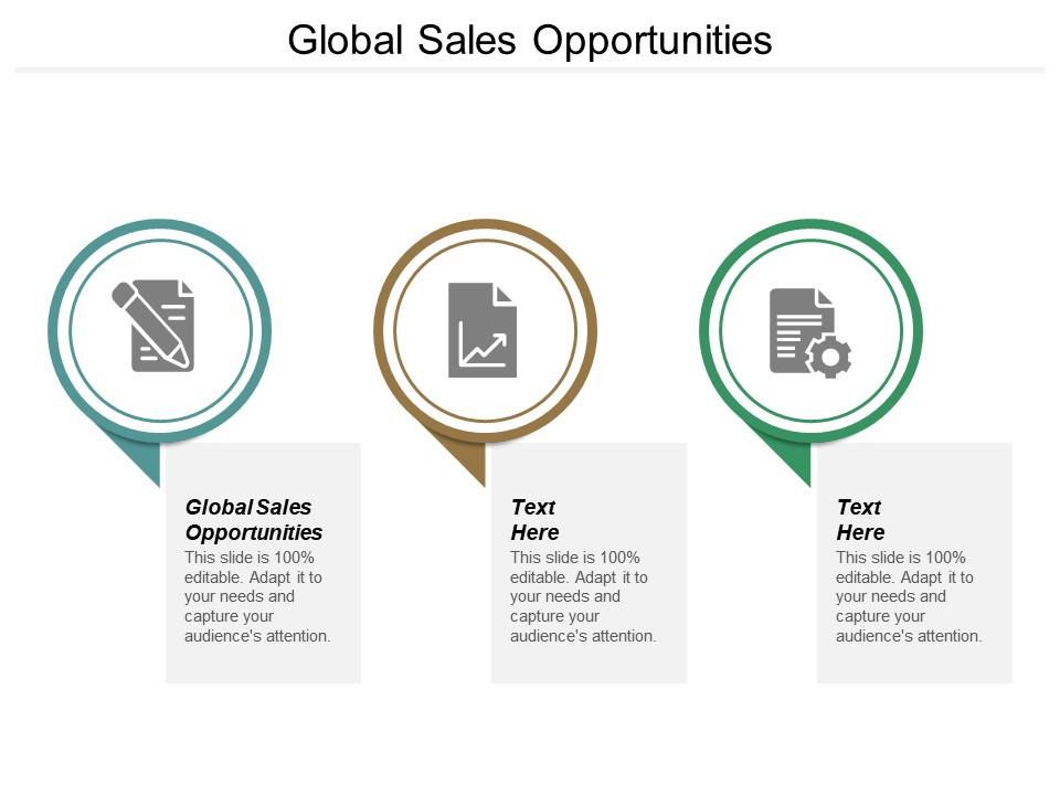 Global sales opportunities ppt powerpoint presentation icon rules cpb Slide01