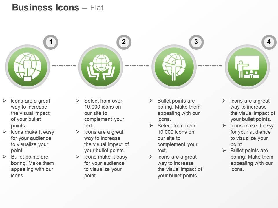 Global team management business discussion ppt icons graphics Slide01
