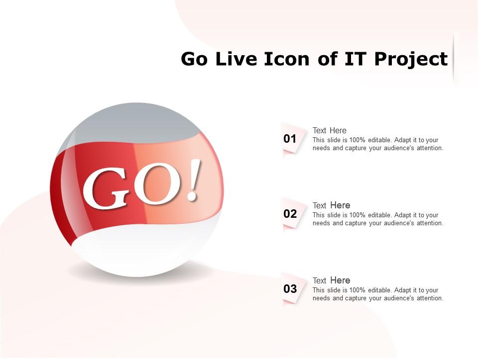 Go live icon of it project Slide01