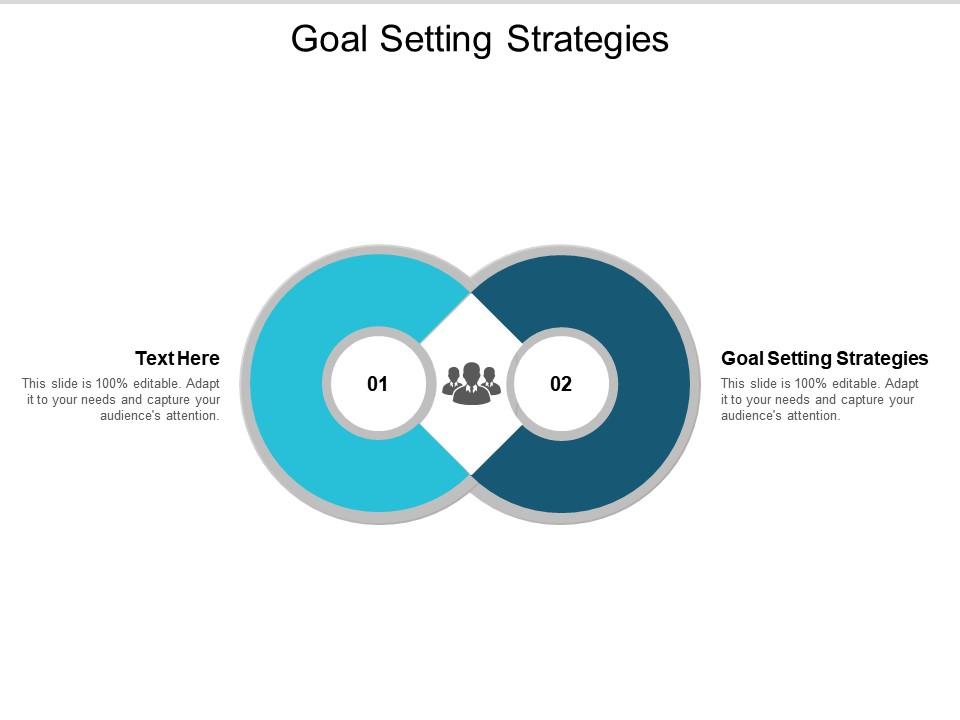 Goal setting strategies ppt powerpoint presentation icon background designs cpb Slide01