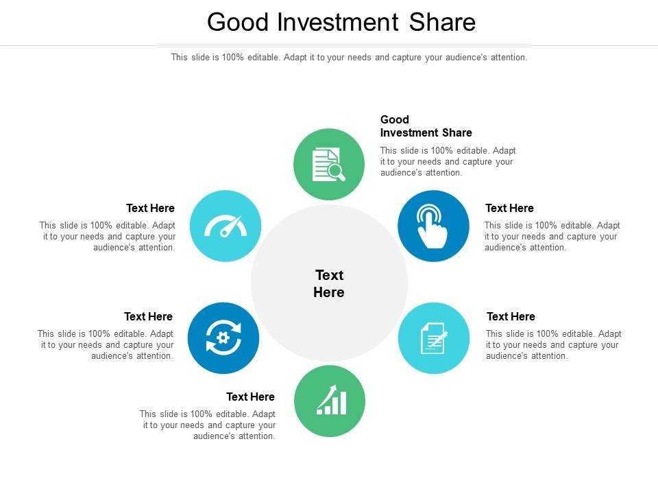 Good investment share ppt powerpoint presentation icon professional cpb Slide01