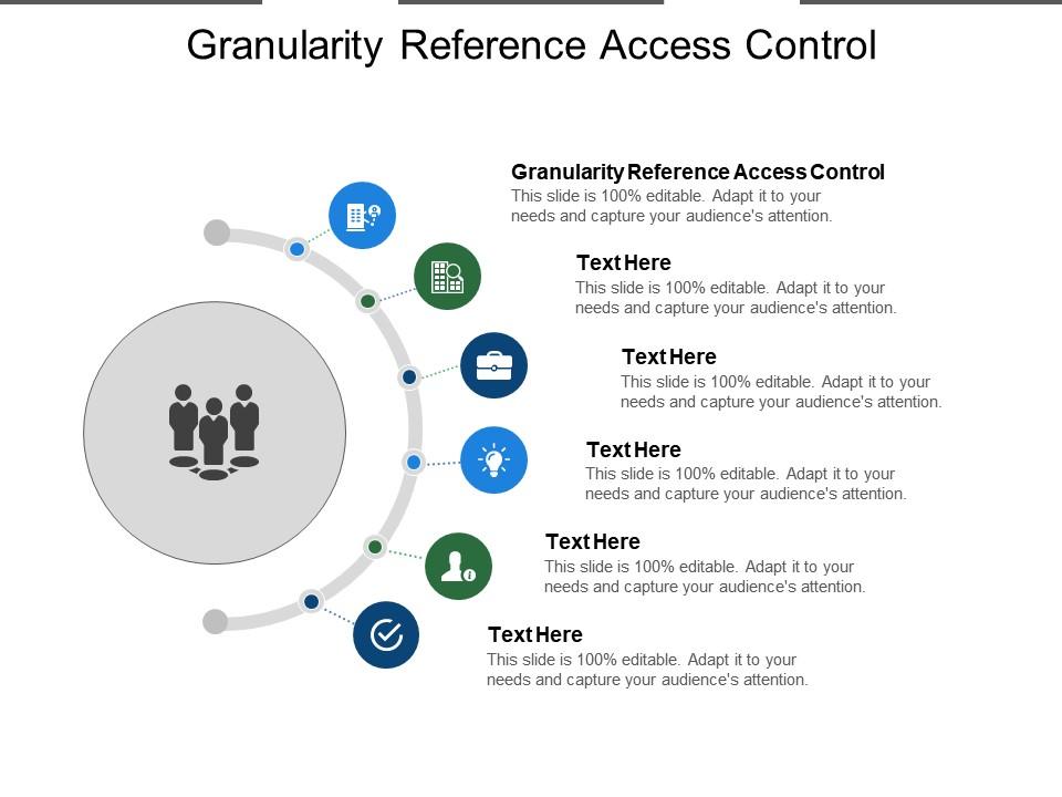 Granularity reference access control ppt powerpoint presentation icon show cpb Slide01