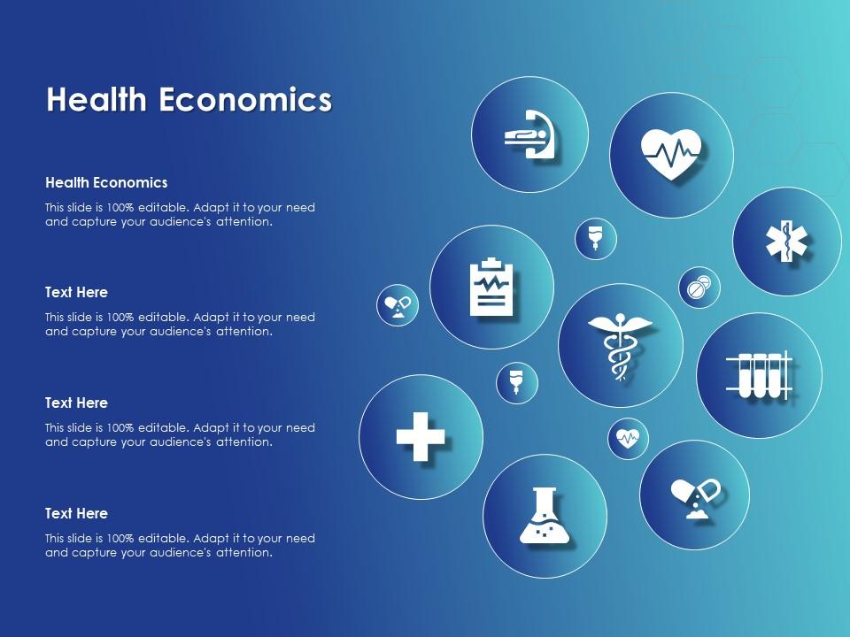 Health economics ppt powerpoint presentation icon example introduction Slide01