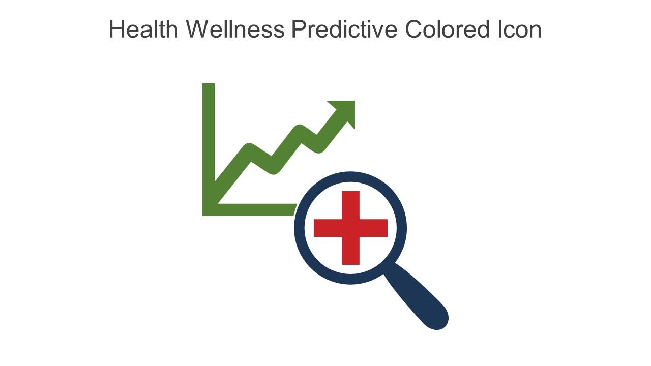 Health Wellness Predictive Colored Icon In Powerpoint Pptx Png And Editable Eps Format