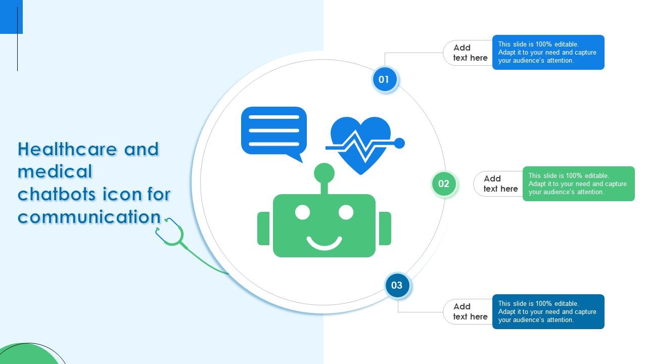 Healthcare And Medical Chatbots Icon For Communication