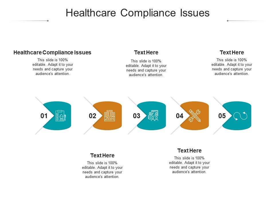 Healthcare compliance issues ppt powerpoint presentation icon graphics cpb Slide01