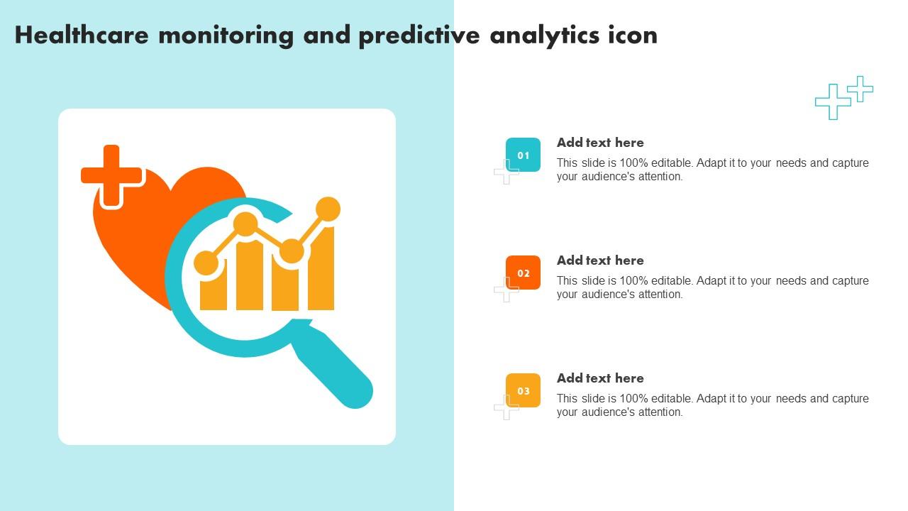 Healthcare Monitoring And Predictive Analytics Icon