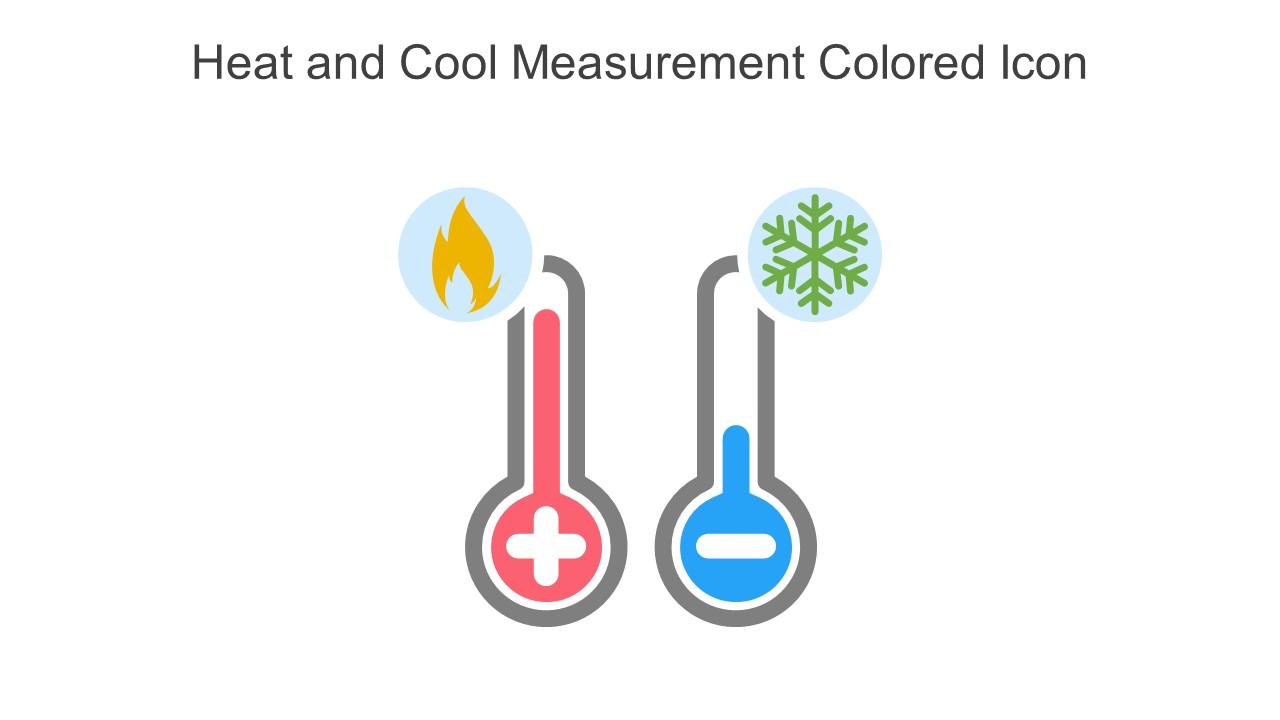 Heat And Cool Measurement Colored Icon In Powerpoint Pptx Png And Editable Eps Format Slide01