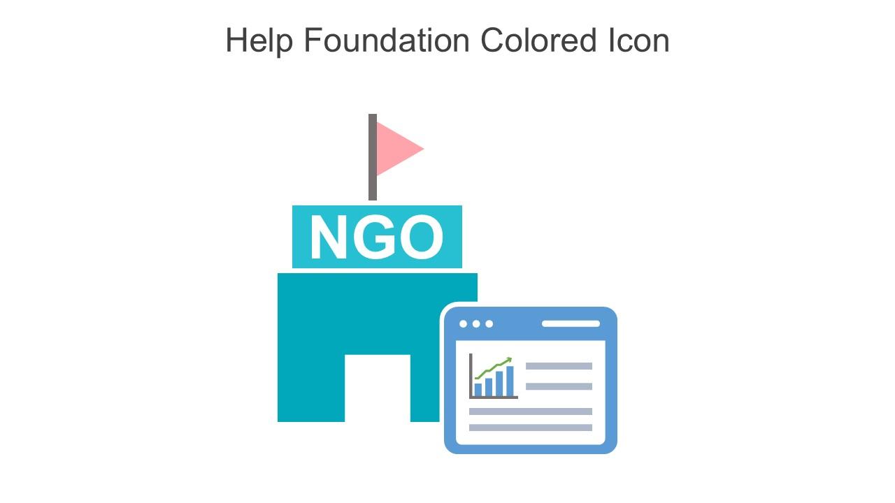 Help Foundation Colored Icon In Powerpoint Pptx Png And Editable Eps Format