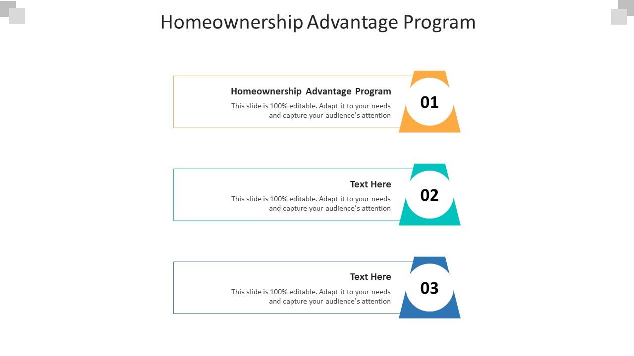 Homeownership advantage program ppt powerpoint presentation icon file cpb Slide01