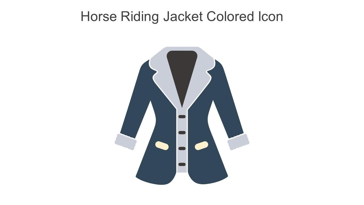 Horse Riding Jacket Colored Icon In Powerpoint Pptx Png And Editable Eps Format