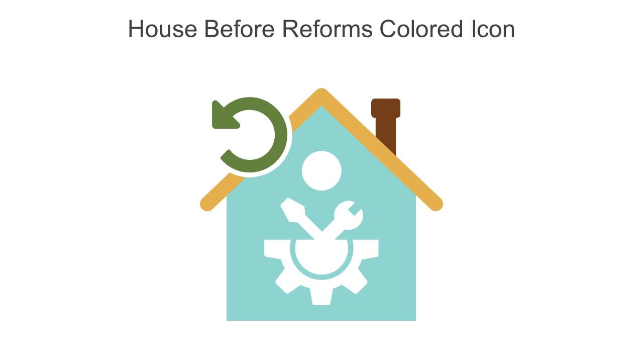 House Before Reforms Colored Icon In Powerpoint Pptx Png And Editable Eps Format Slide01