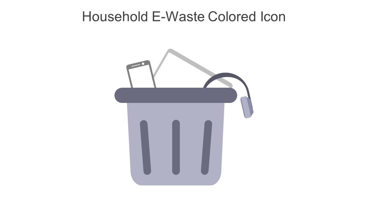 Household E Waste Colored Icon In Powerpoint Pptx Png And Editable Eps Format Slide01