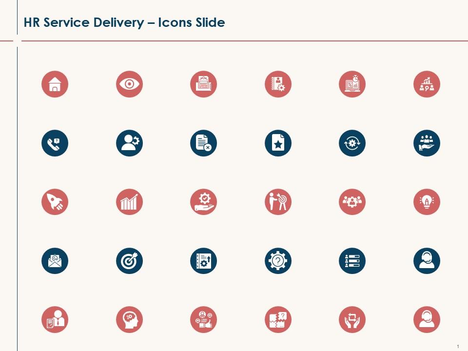 Hr service delivery hr service delivery icons slide ppt powerpoint presentation pictures summary Slide01