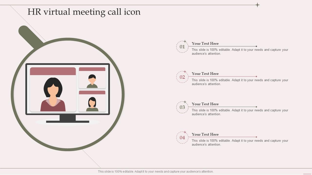HR Virtual Meeting Call Icon Slide01