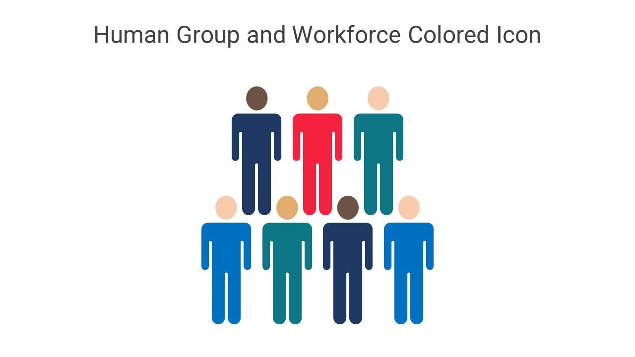 Human Group And Workforce Colored Icon In Powerpoint Pptx Png And Editable Eps Format Slide01