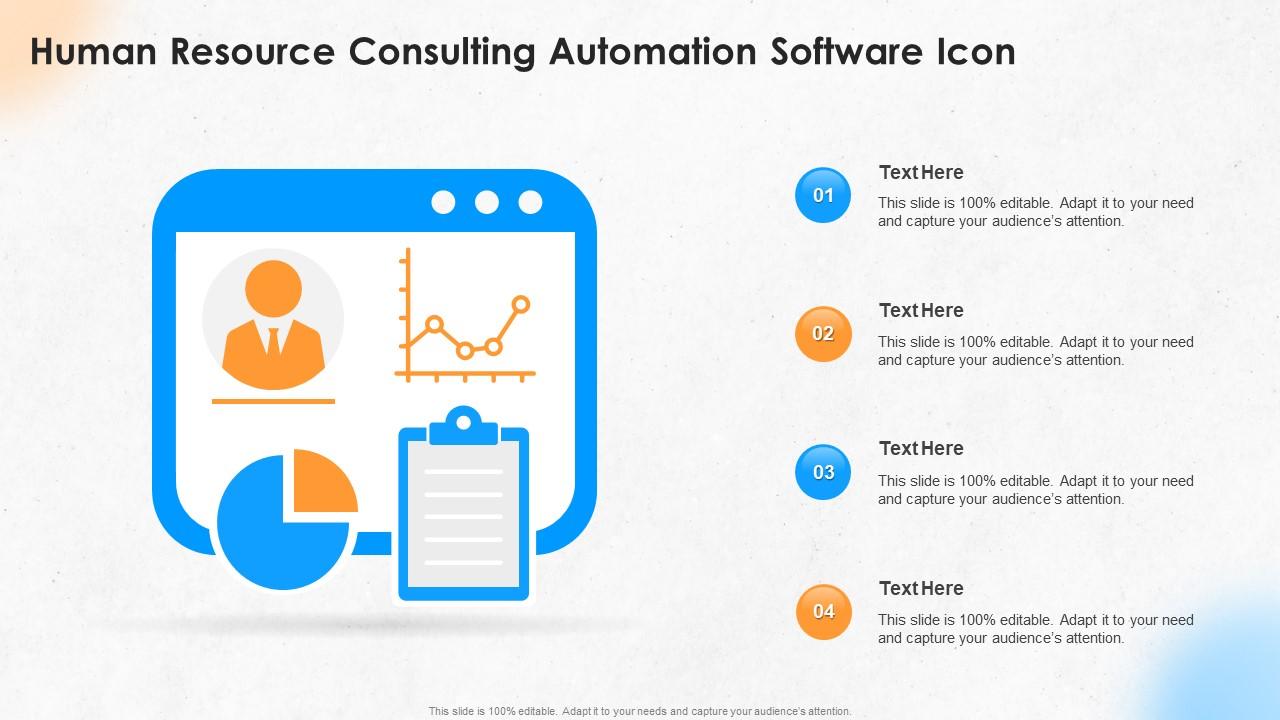 Human Resource Consulting Automation Software Icon Slide01