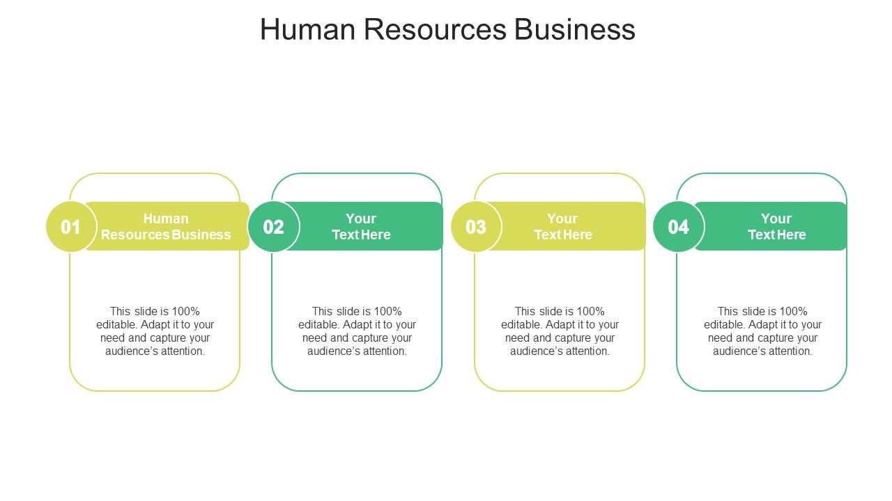 Human resources business ppt powerpoint presentation icon influencers cpb Slide01