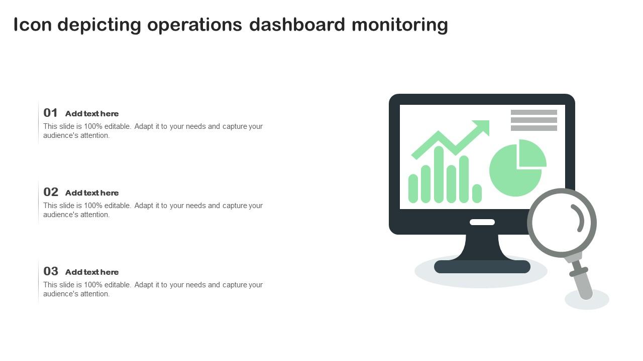 Icon Depicting Operations Dashboard Monitoring Slide01