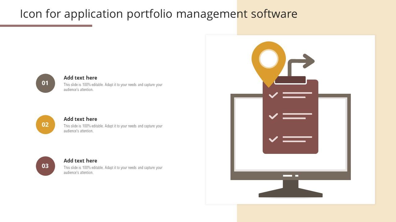 Icon For Application Portfolio Management Software Slide01
