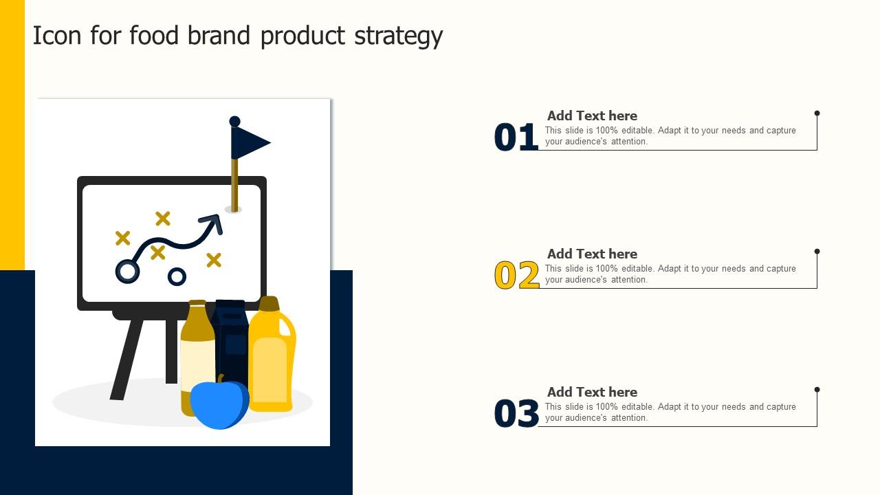 Icon For Food Brand Product Strategy Slide01