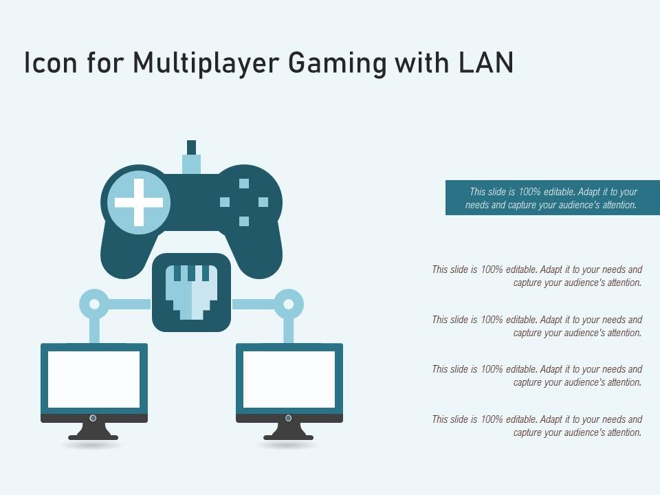 Icon for multiplayer gaming with lan Slide01