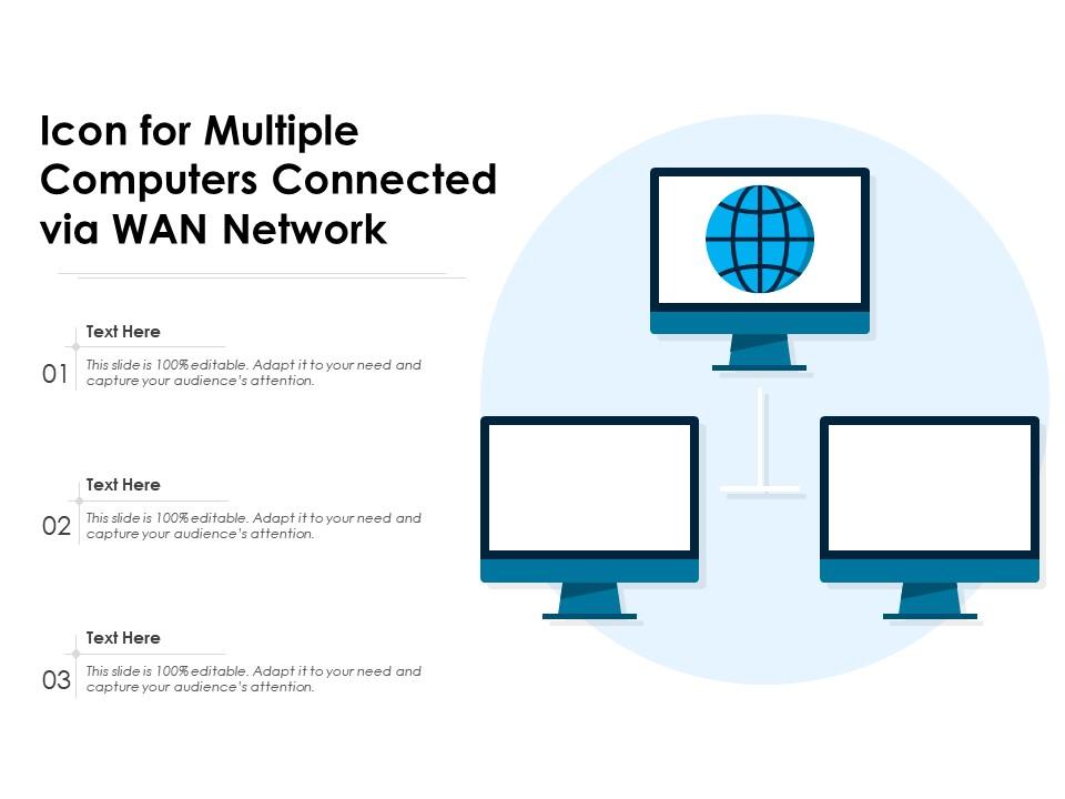 Icon for multiple computers connected via wan network Slide01