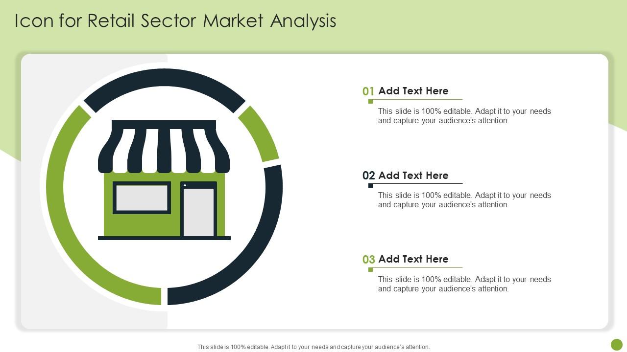 Icon For Retail Sector Market Analysis Slide01