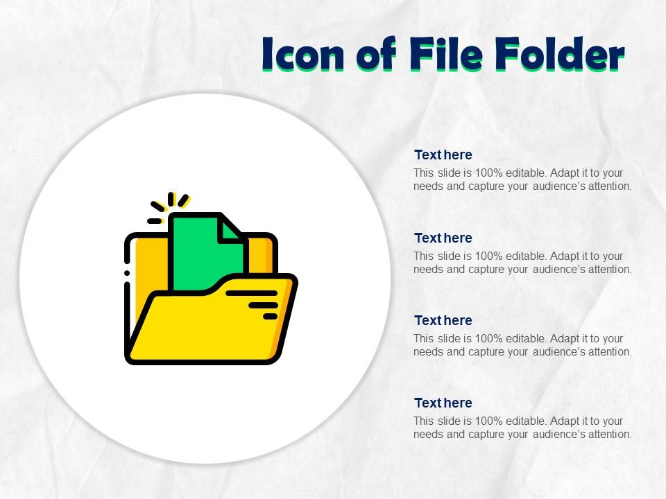 Icon of file folder Slide01