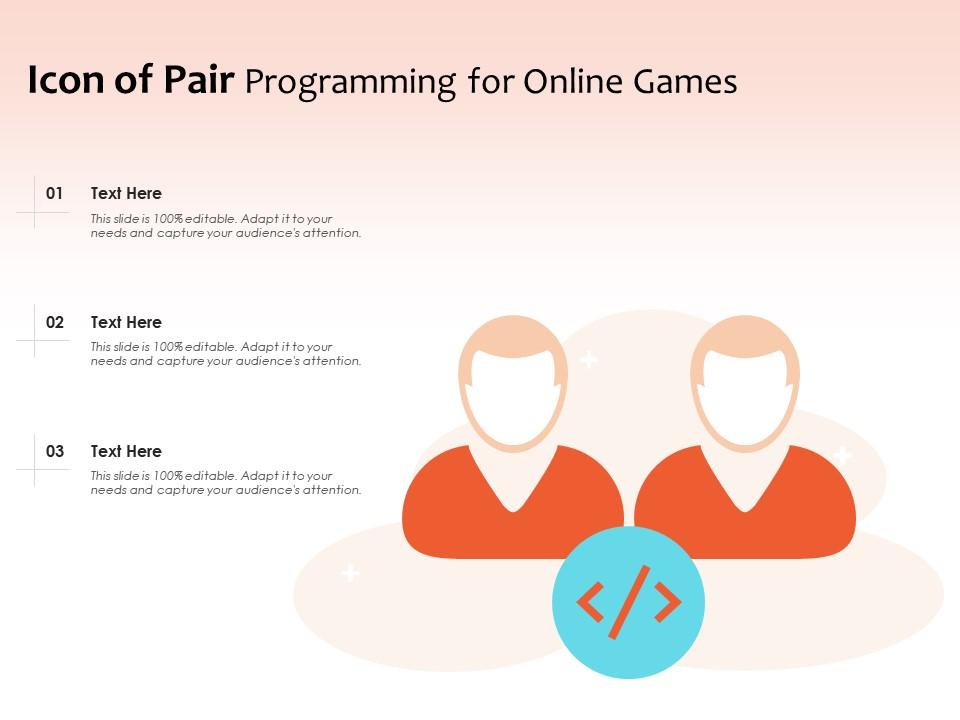 Icon of pair programming for online games Slide01
