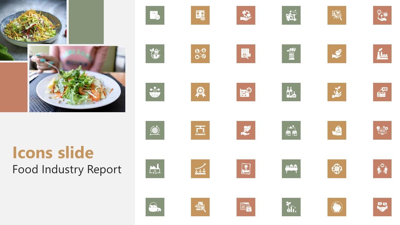 Icons Slide Food Industry Report IR SS V
