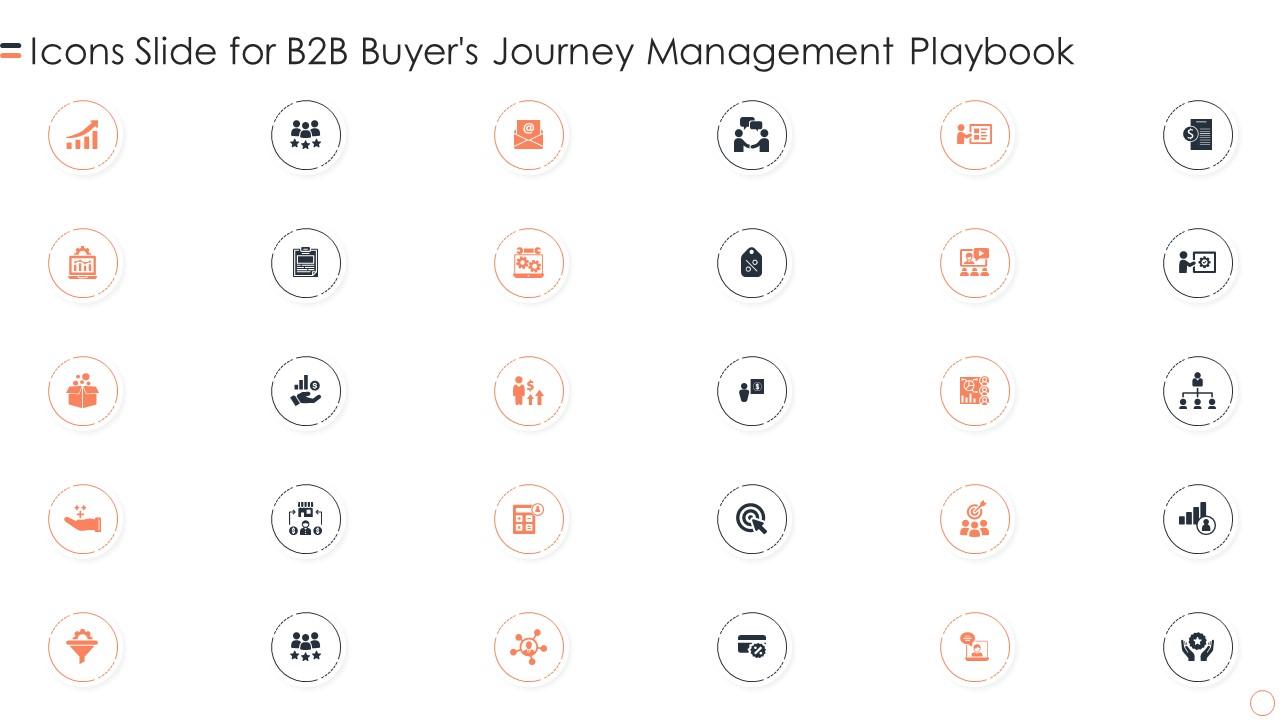 Icons Slide For B2b Buyers Journey B2b Buyers Journey Management Playbook Slide01