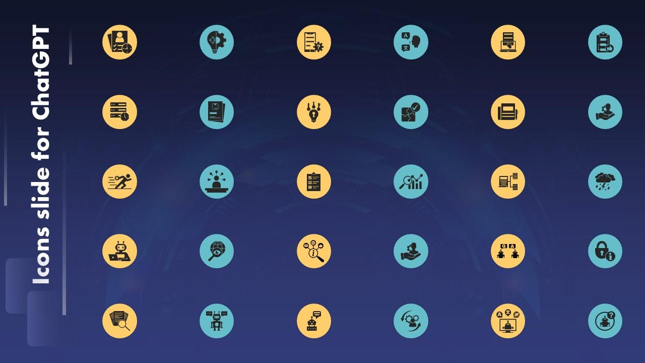 Icons Slide For Chatgpt Ppt Powerpoint Presentation File Pictures Slide01