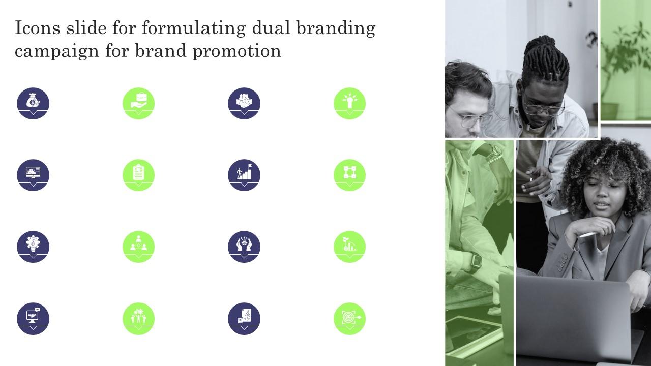 Icons Slide For Formulating Dual Branding Campaign For Brand Promotion Slide01