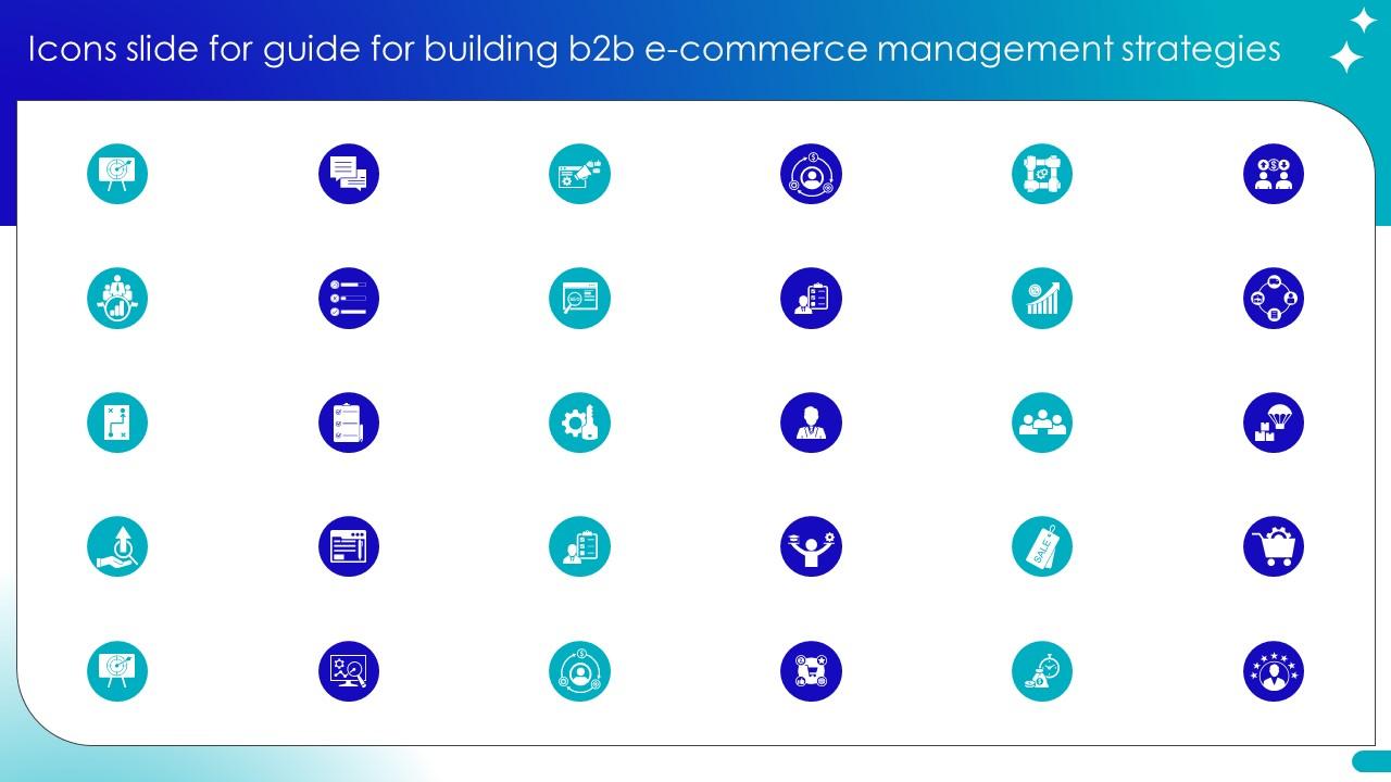 Icons Slide For Guide For Building B2b Ecommerce Management Strategies Slide01