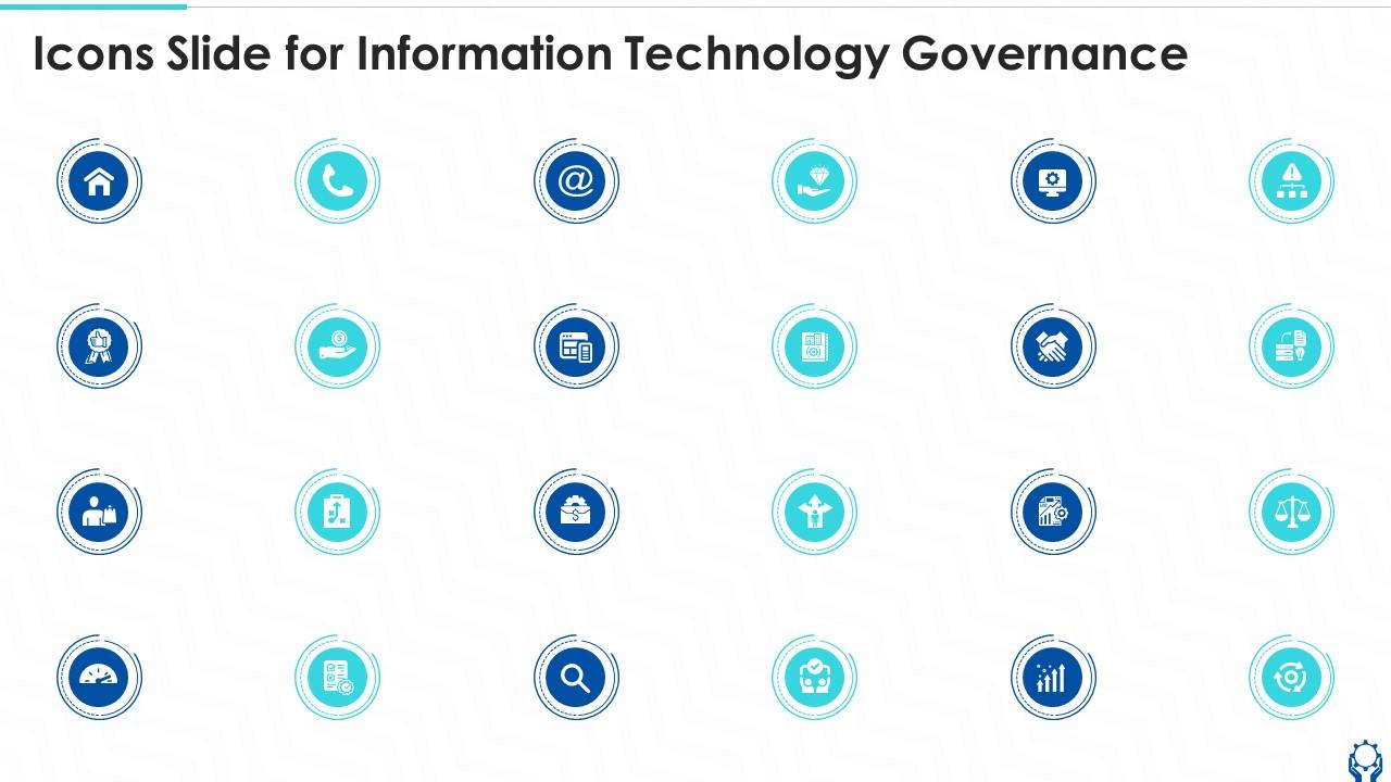 Icons Slide For Information Technology Governance Ppt Powerpoint Presentation Infographic Slide01