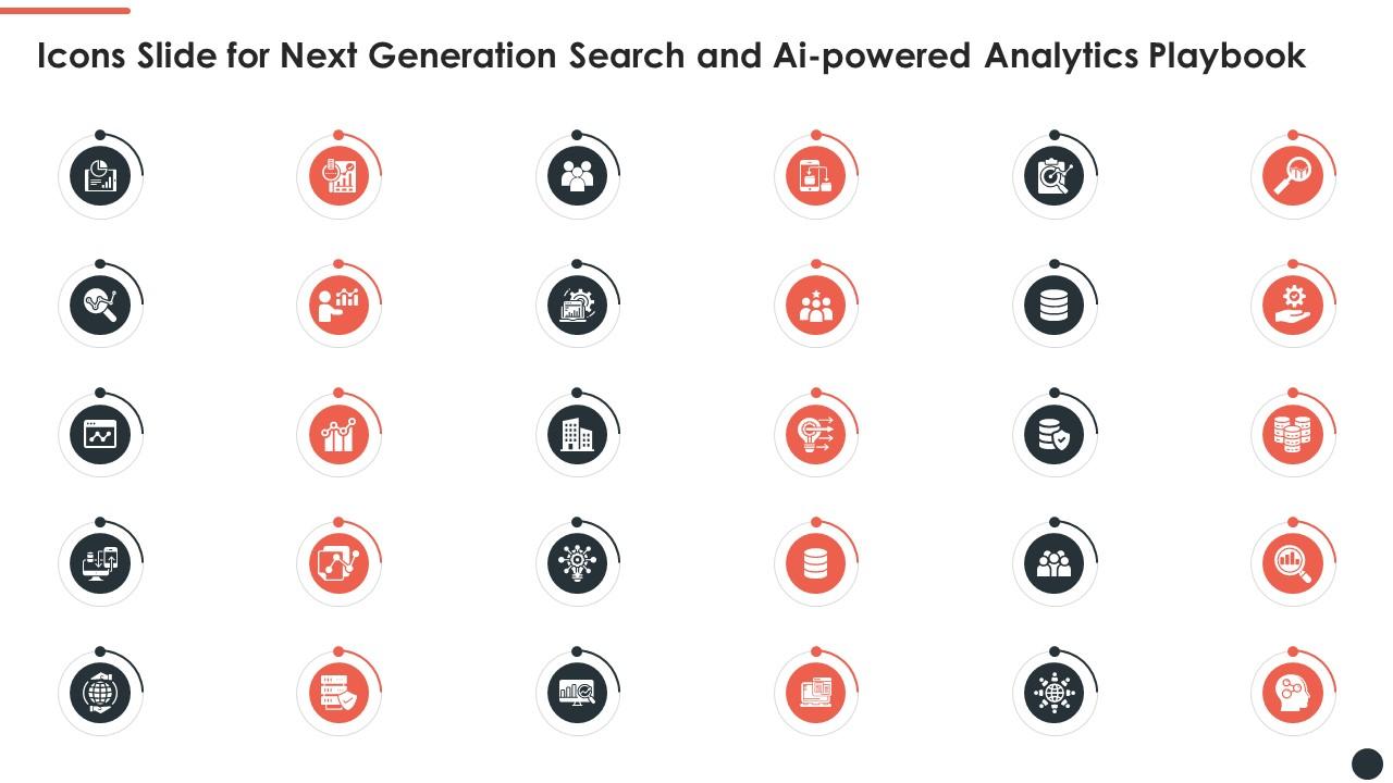 Icons Slide For Next Generation Search And Ai Powered Analytics Playbook Slide01