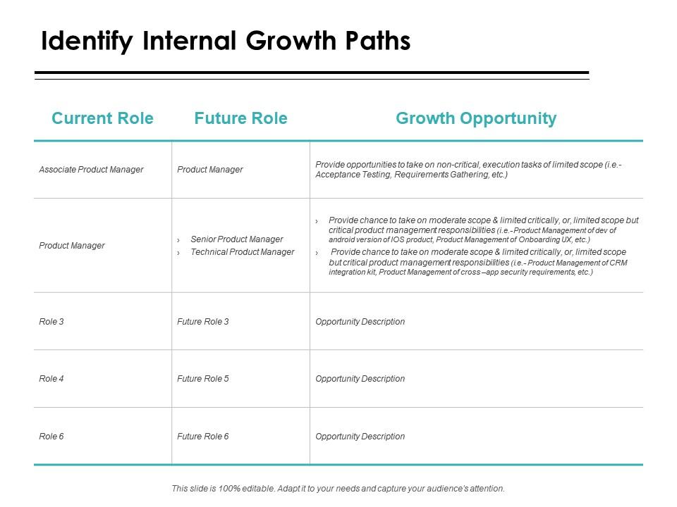 Identify internal growth paths ppt powerpoint presentation icon professional Slide01