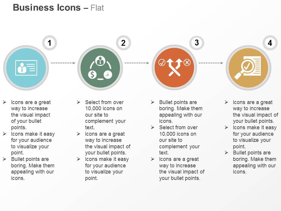 Identity card crm two different paths feedback ppt icons graphics Slide01