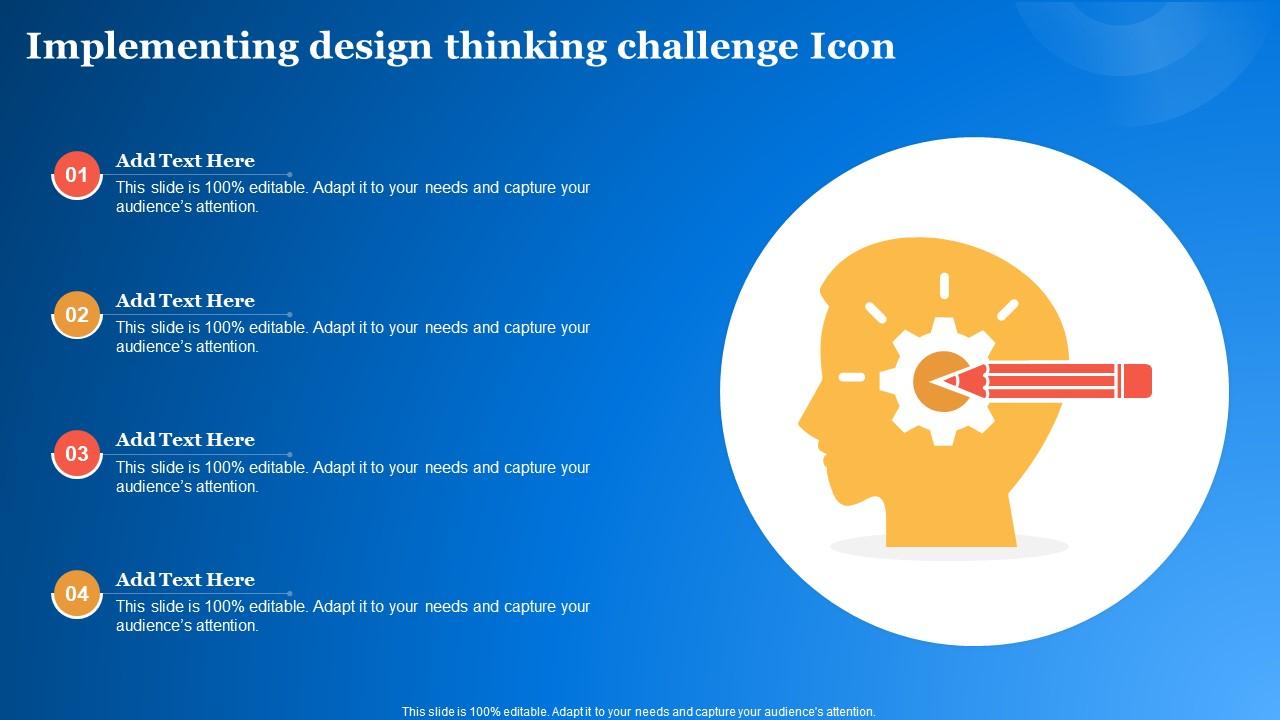 Implementing Design Thinking Challenge Icon Slide01