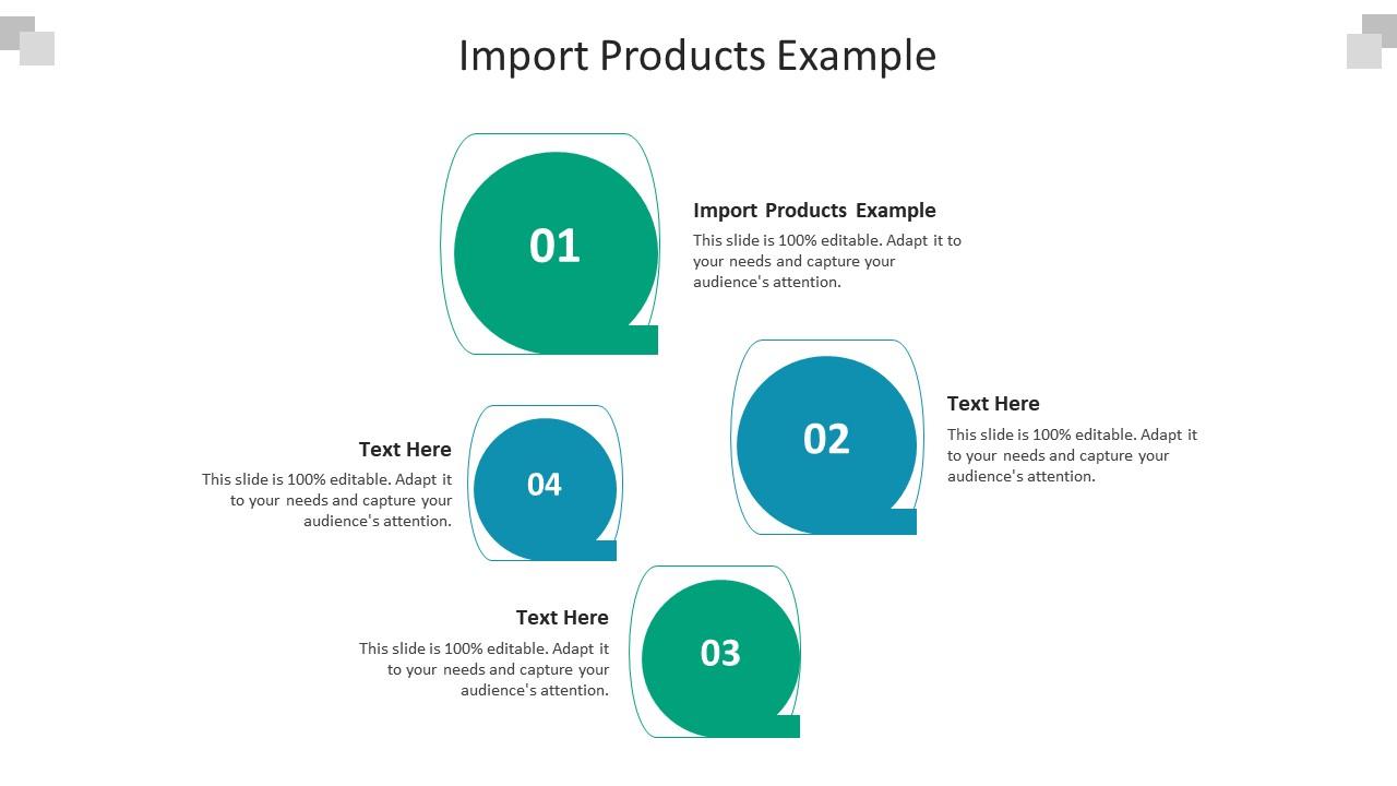 Import products example ppt powerpoint presentation icon mockup cpb Slide01