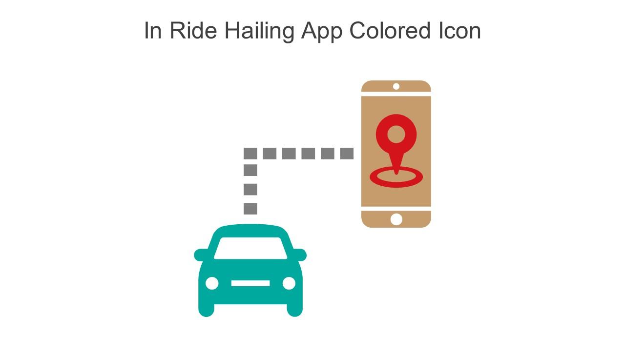 In Ride Hailing App Colored Icon In Powerpoint Pptx Png And Editable Eps Format Slide01