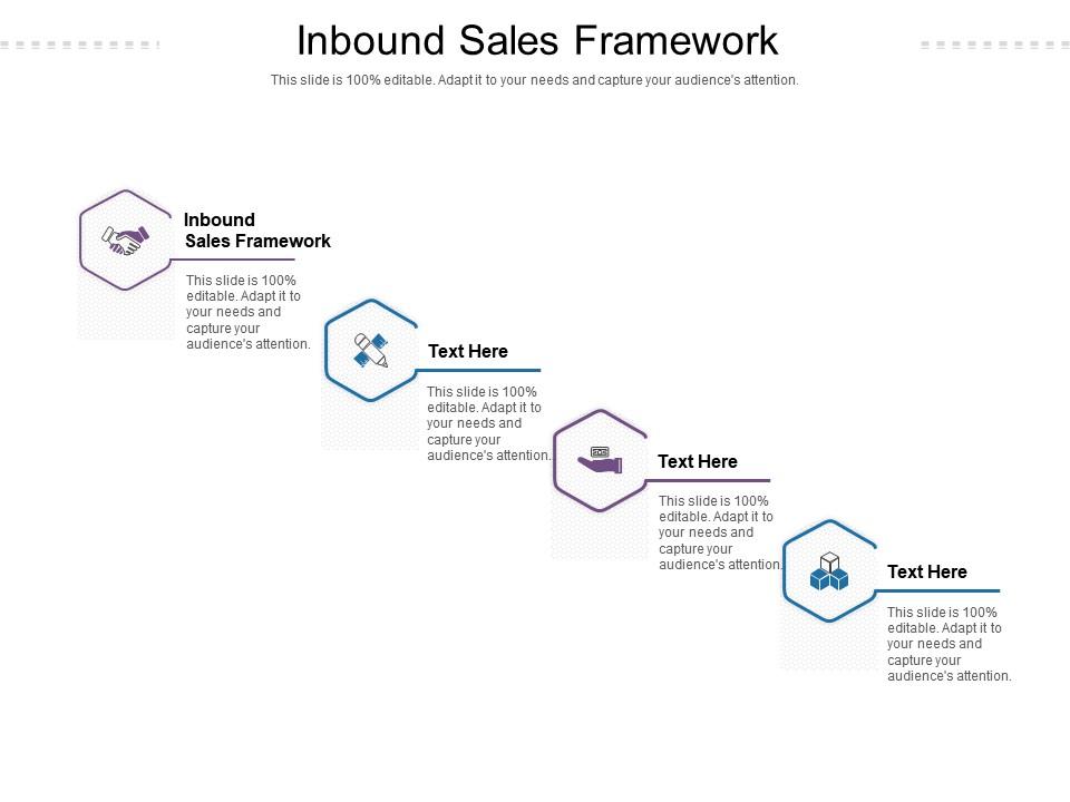 Inbound sales framework ppt powerpoint presentation icon example cpb Slide01